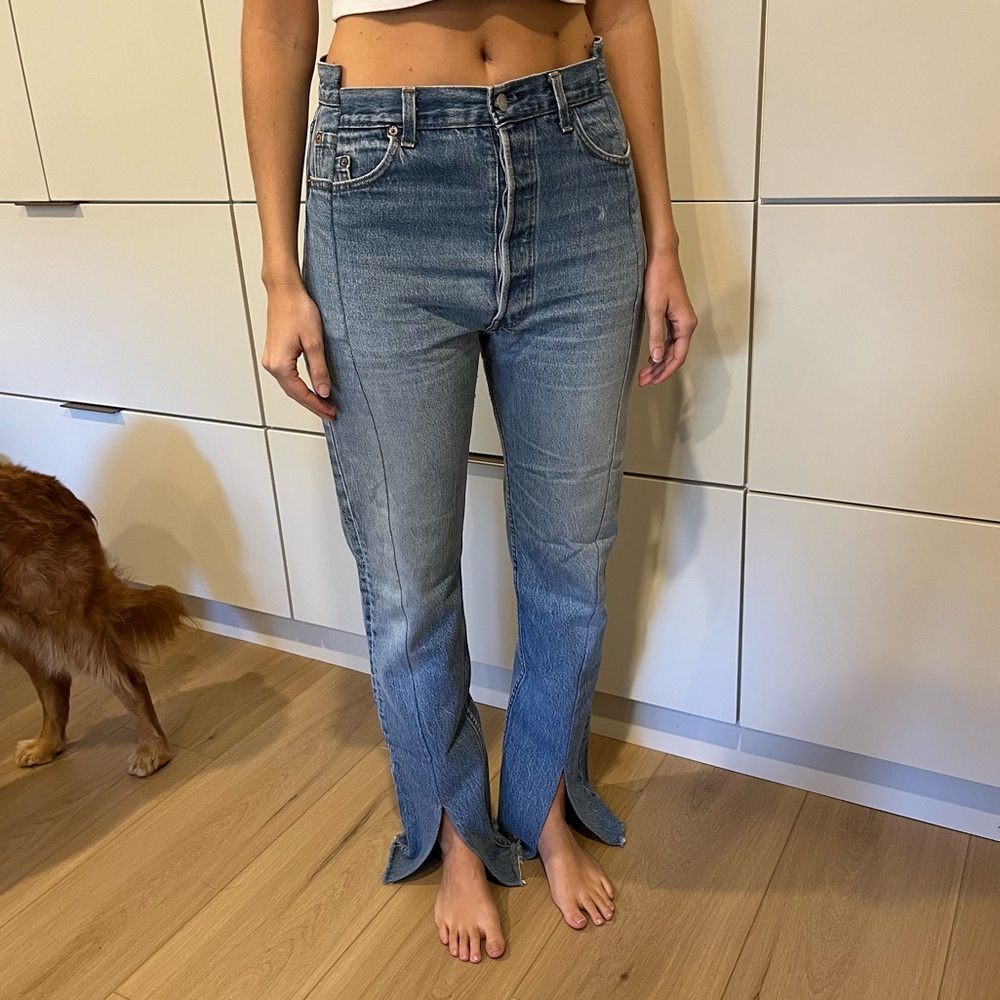 EB Denim Split Hem OGs